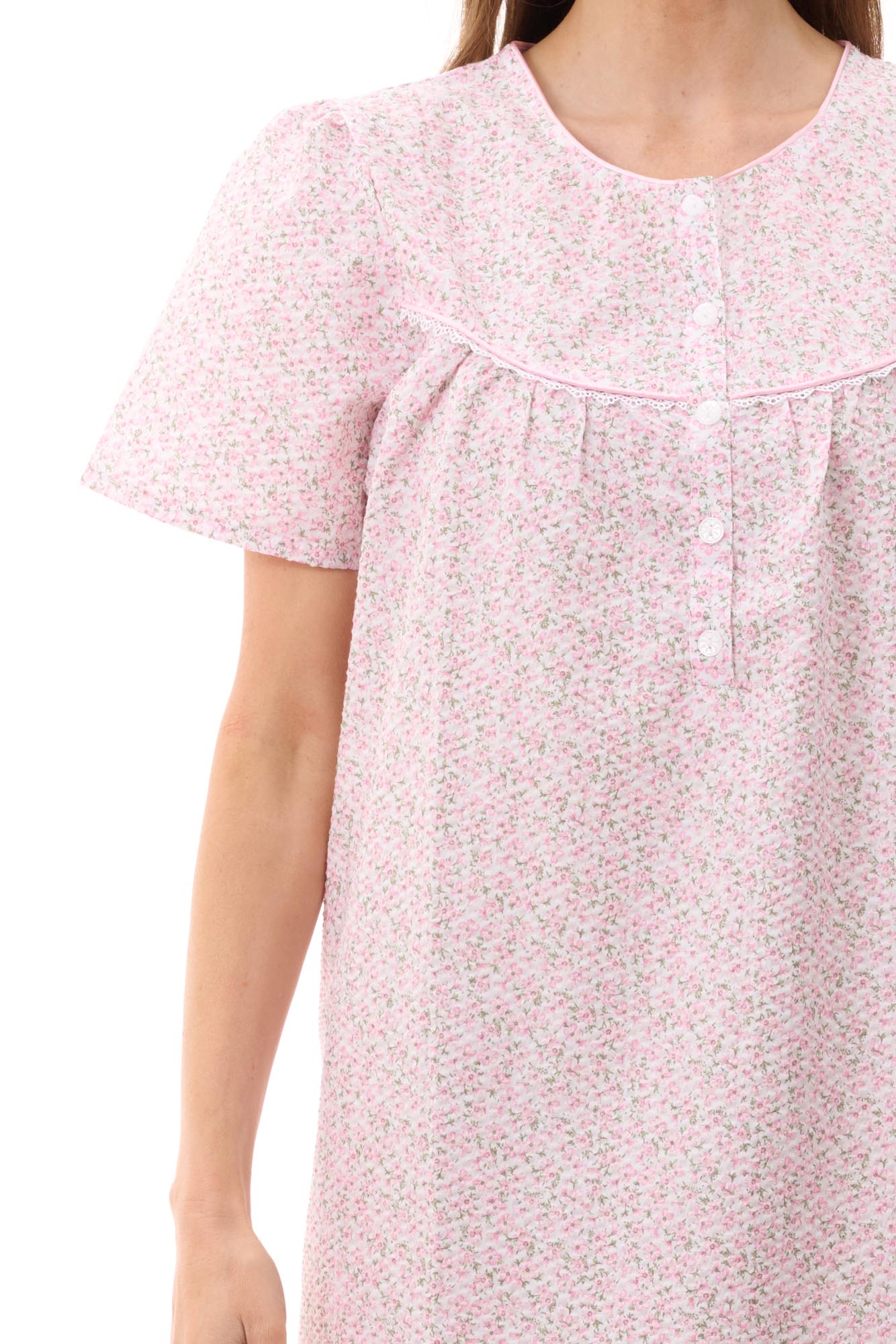 Dimity Short Sleeve Nightie