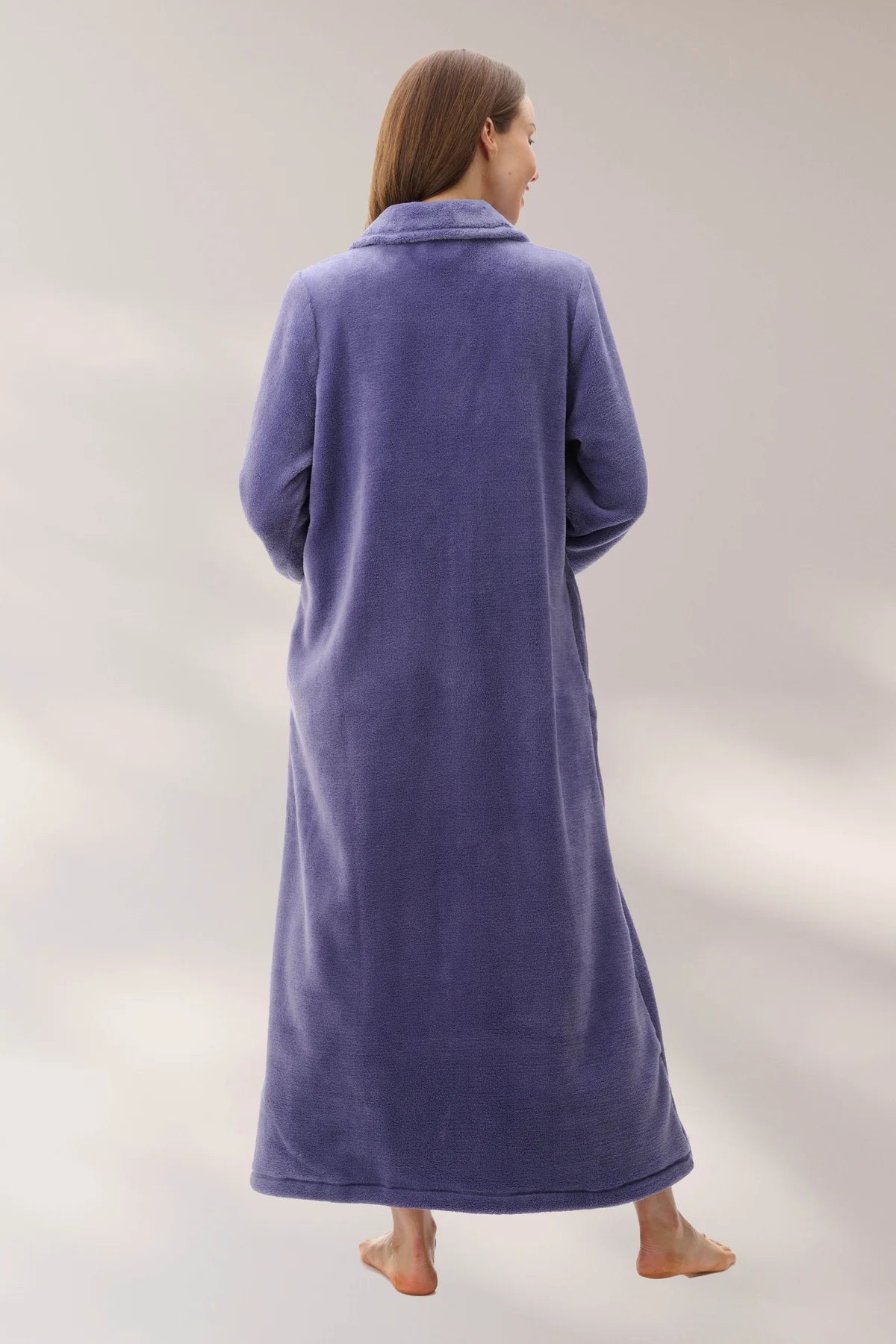 Heather Long Button Gown
