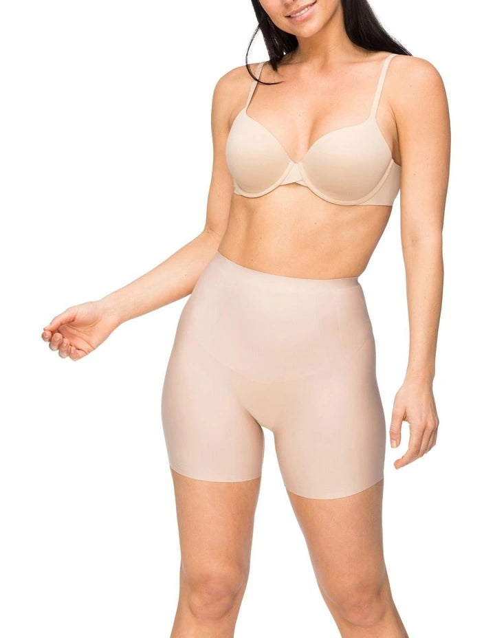 Body Slimmers By Nancy Ganz Half Slip Body Architect Size X-Large Beige Lace