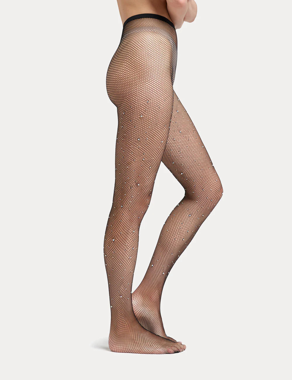 Flesh coloured fishnet sales tights