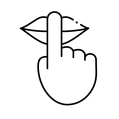 Discreet icon