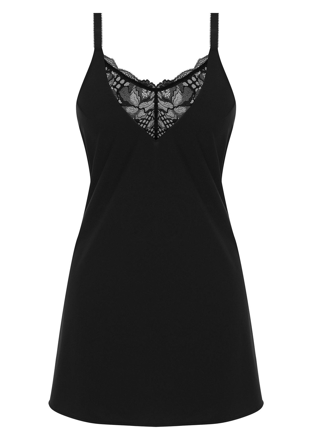 Reflect Black Chemise