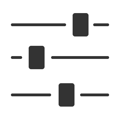 Fine tuning icon