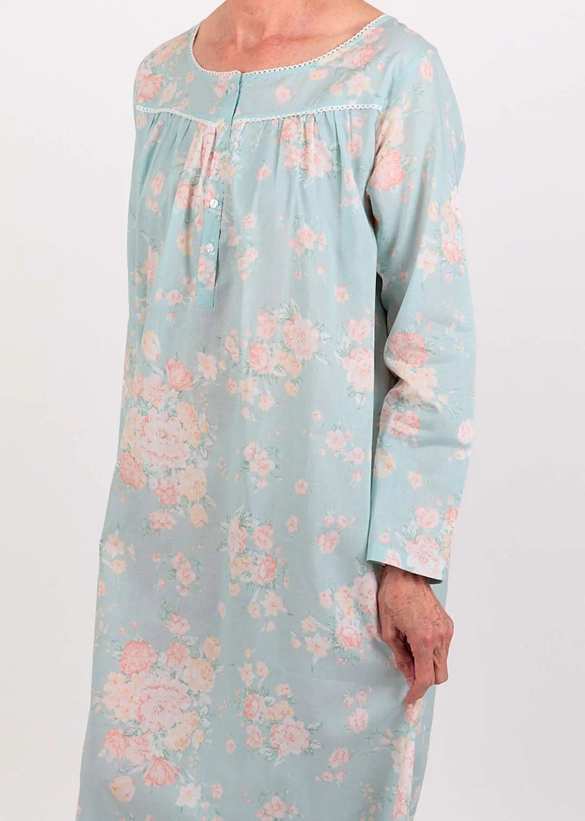 Peony Long Sleeve Nightie
