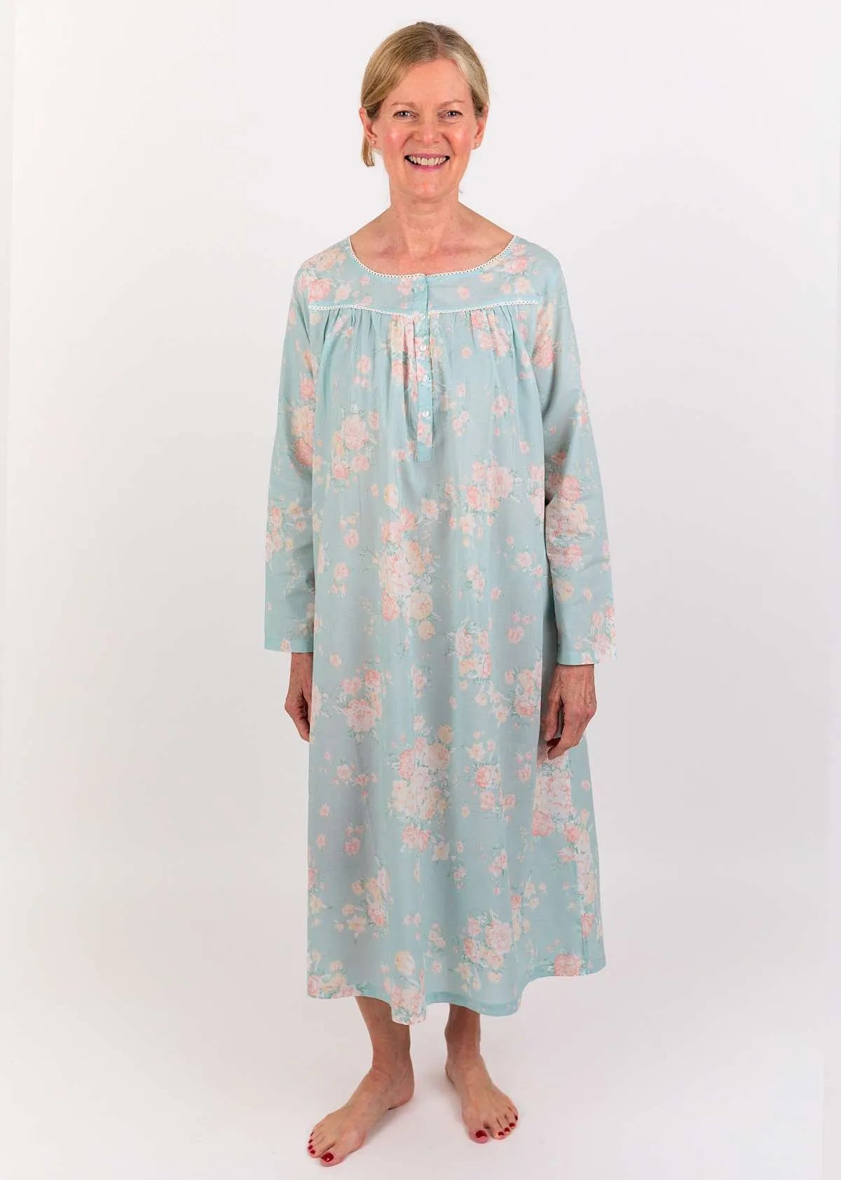 Peony Long Sleeve Nightie