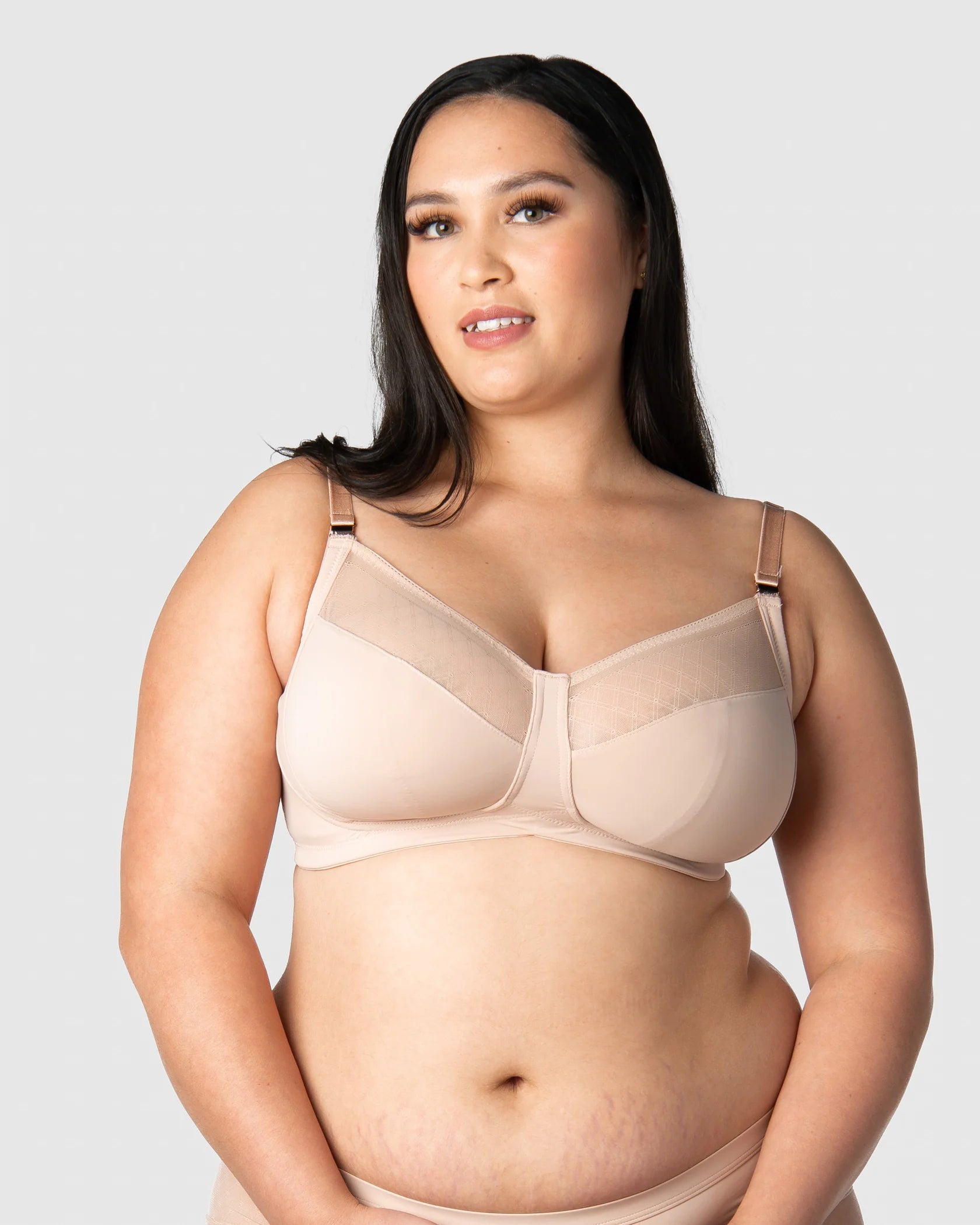 Buy Triumph Mamabel Wireless Non Padded Comfortable Support Cotton  Maternity Bra - Nude online