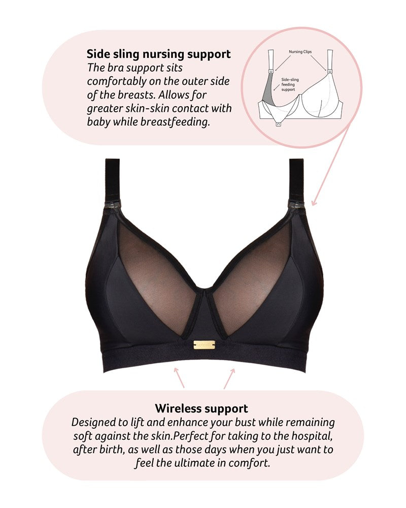 Flawless Plunge Nursing Bra