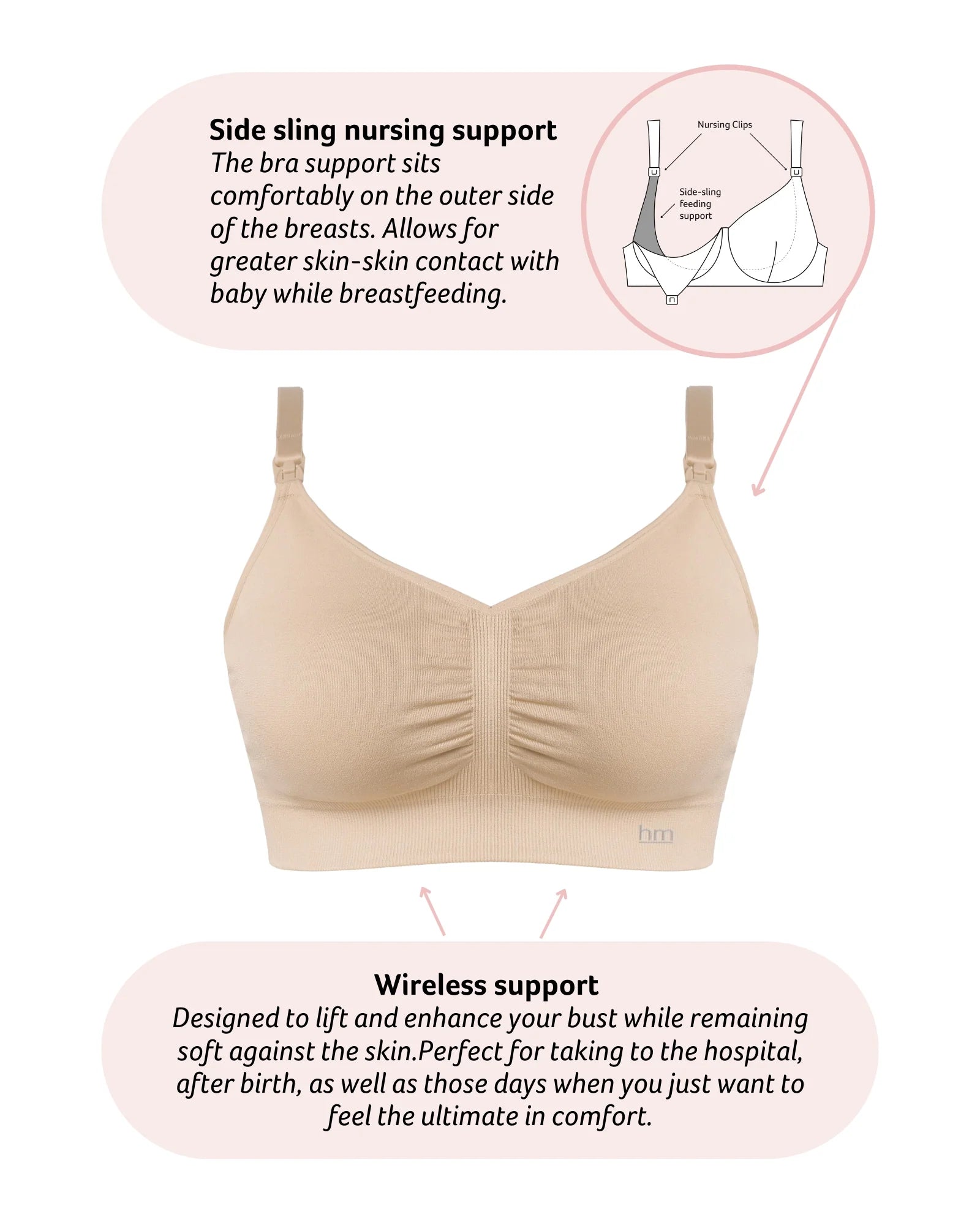 My Necessity Seamless Nursing Bra (Regular)