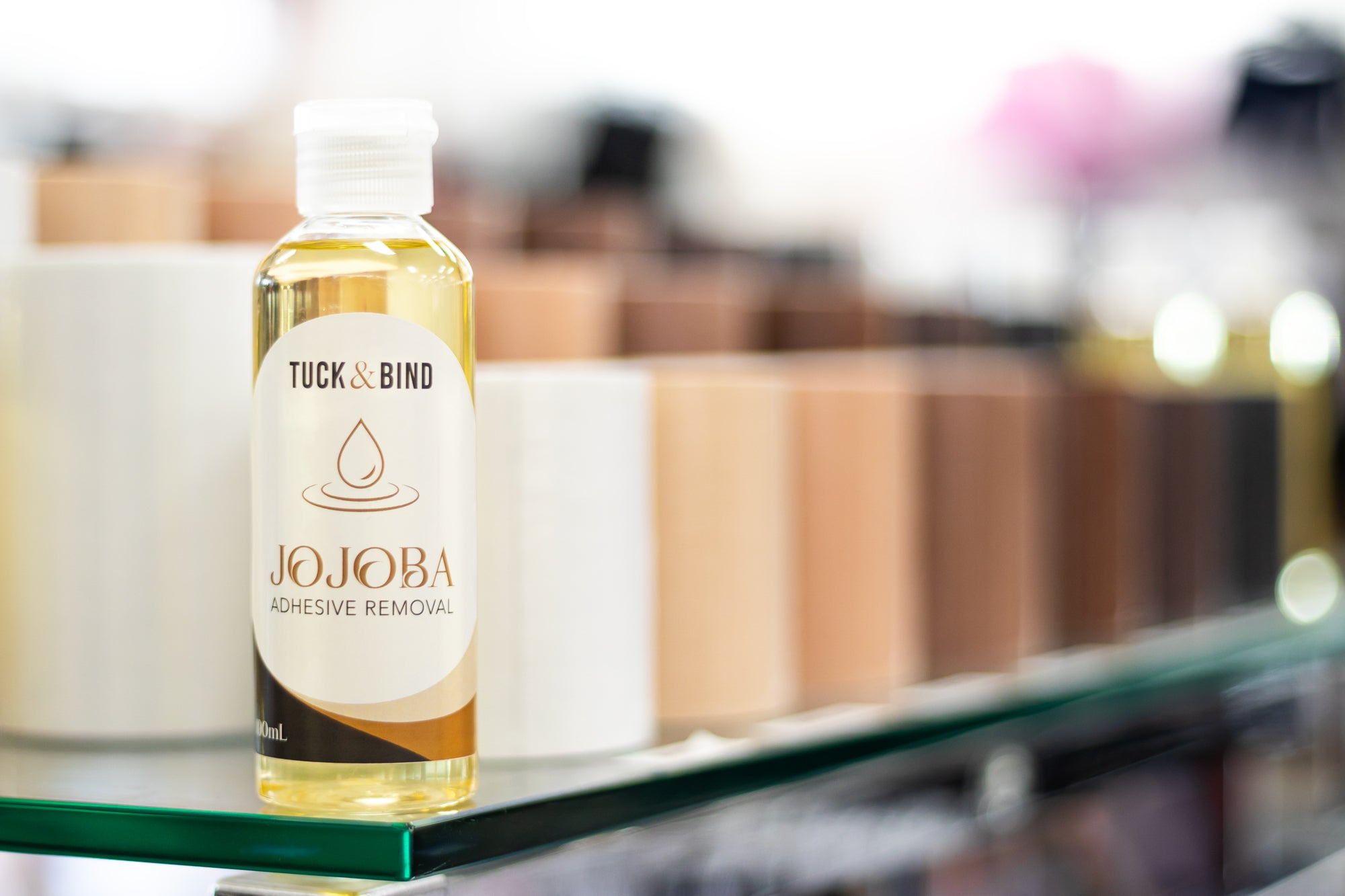 Jojoba Oil - Tape Adhesive Removal