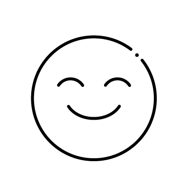 A smiling face icon