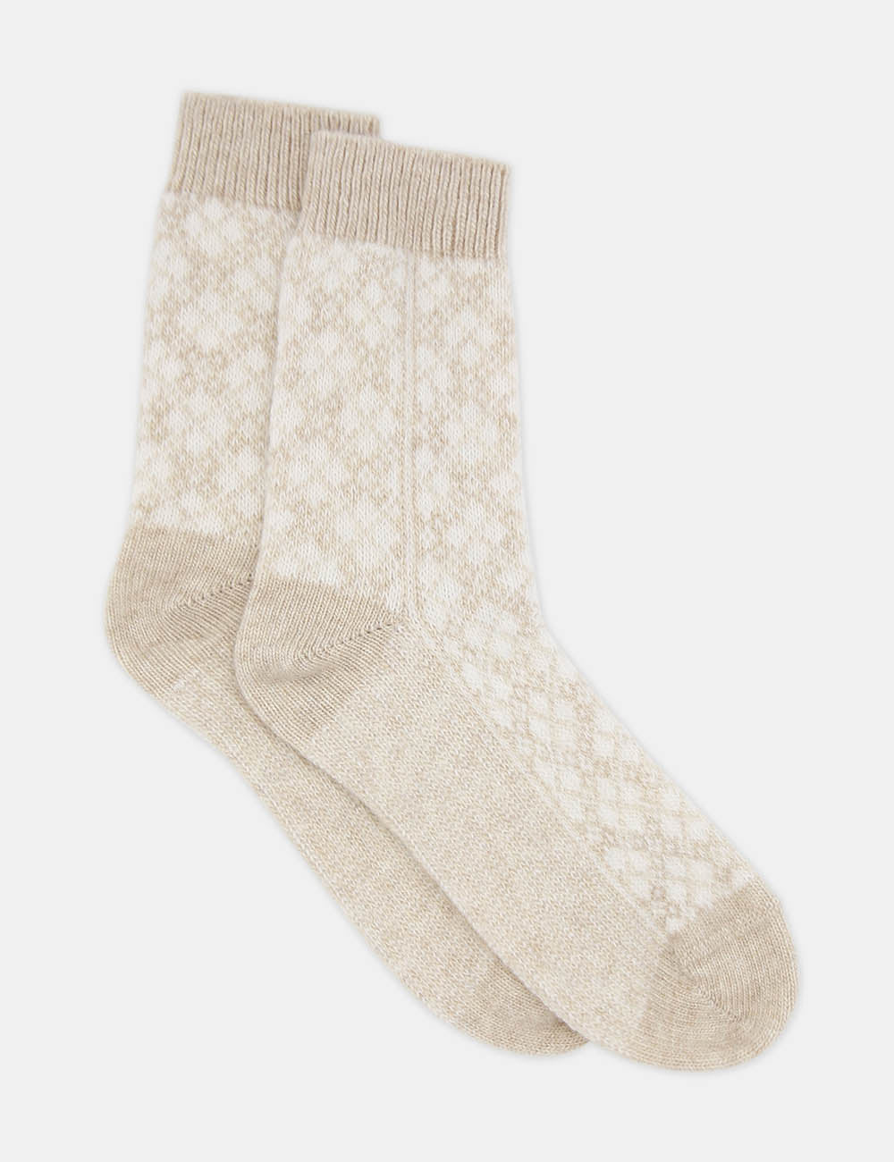 Leona Diamond Crew Sock