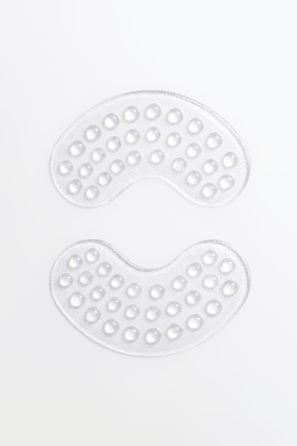 Clear silicone shoe insoles with raised circular bumps for grip from transform silicone security strips product line