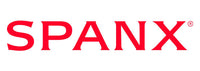 SPANX logo in red on a white background