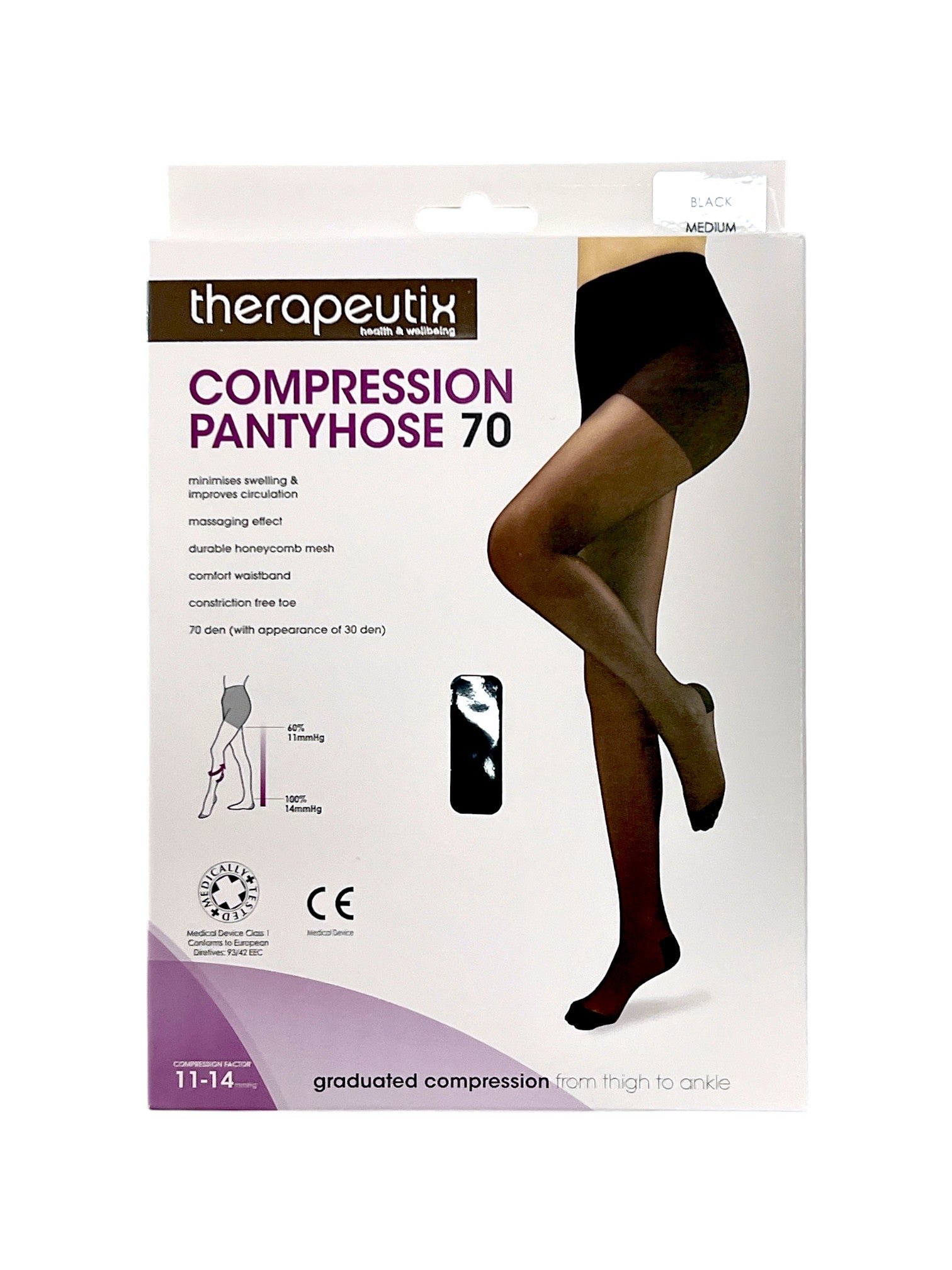 Compression Pantyhose 70D