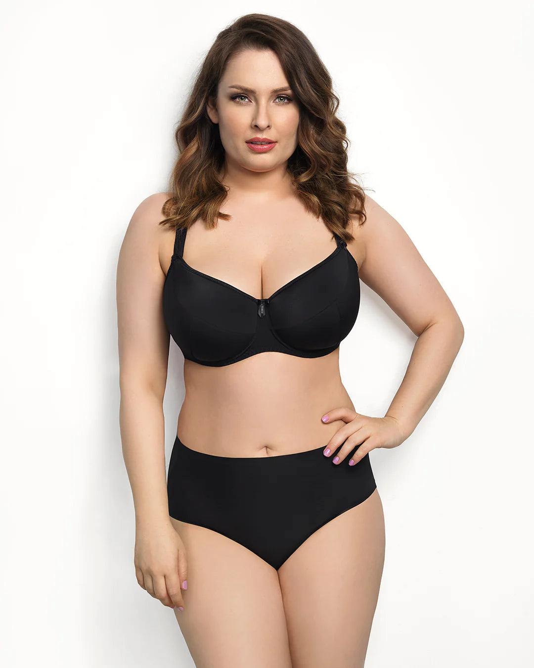 Corin Virginia Bra Black Front