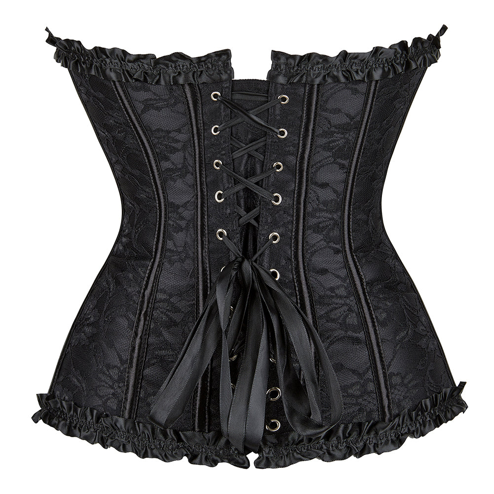 Mesh Overlay Corset