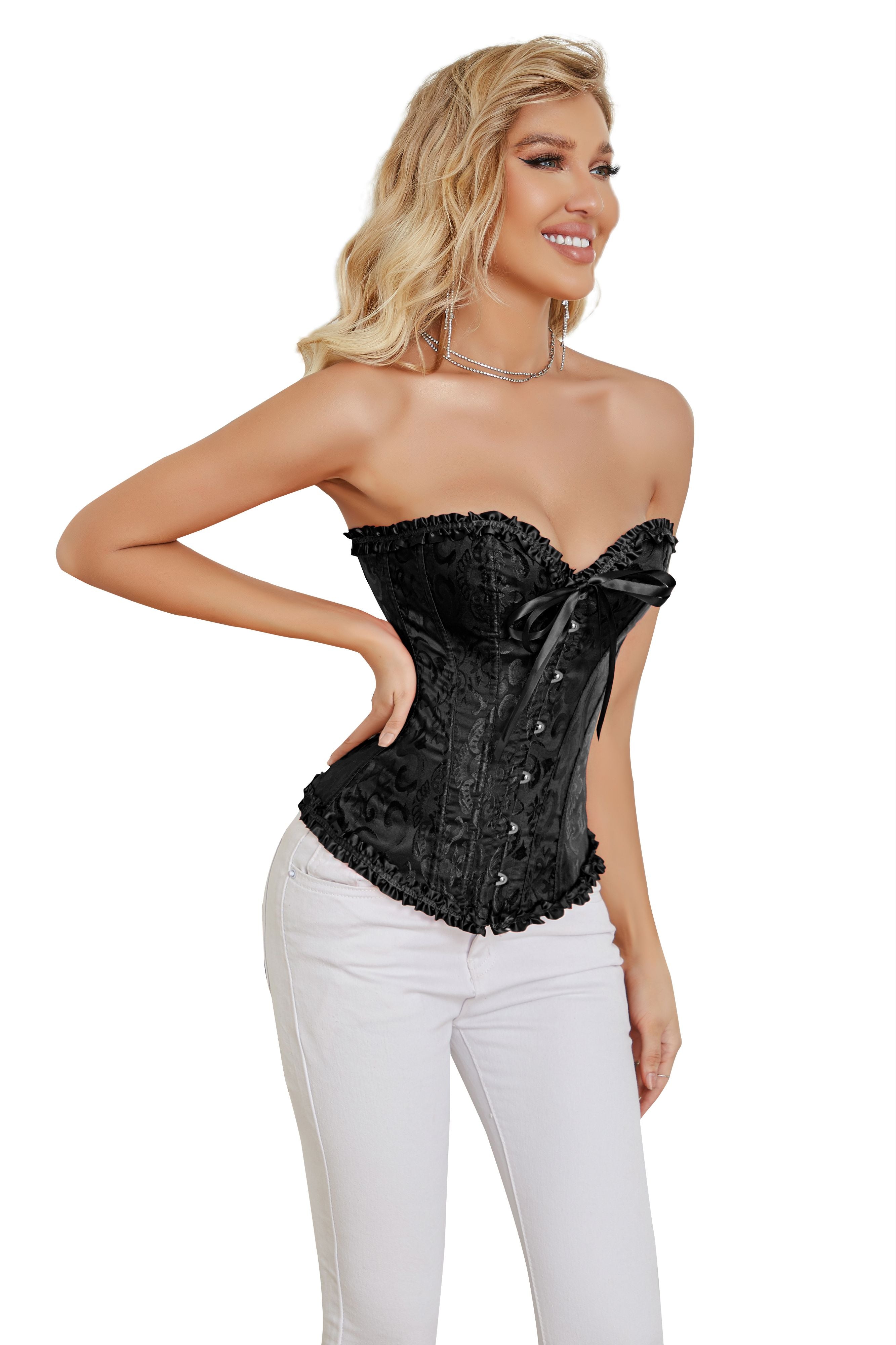 Victorian Ruffle Corset