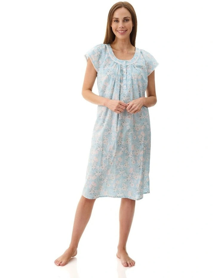Cora Cap Sleeve Nightie