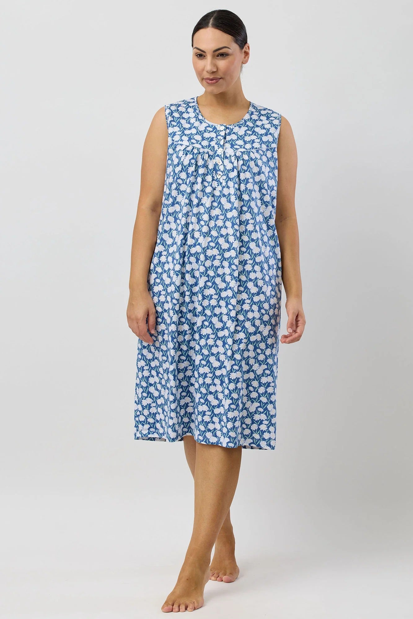 Daisies Sleeveless Nightie