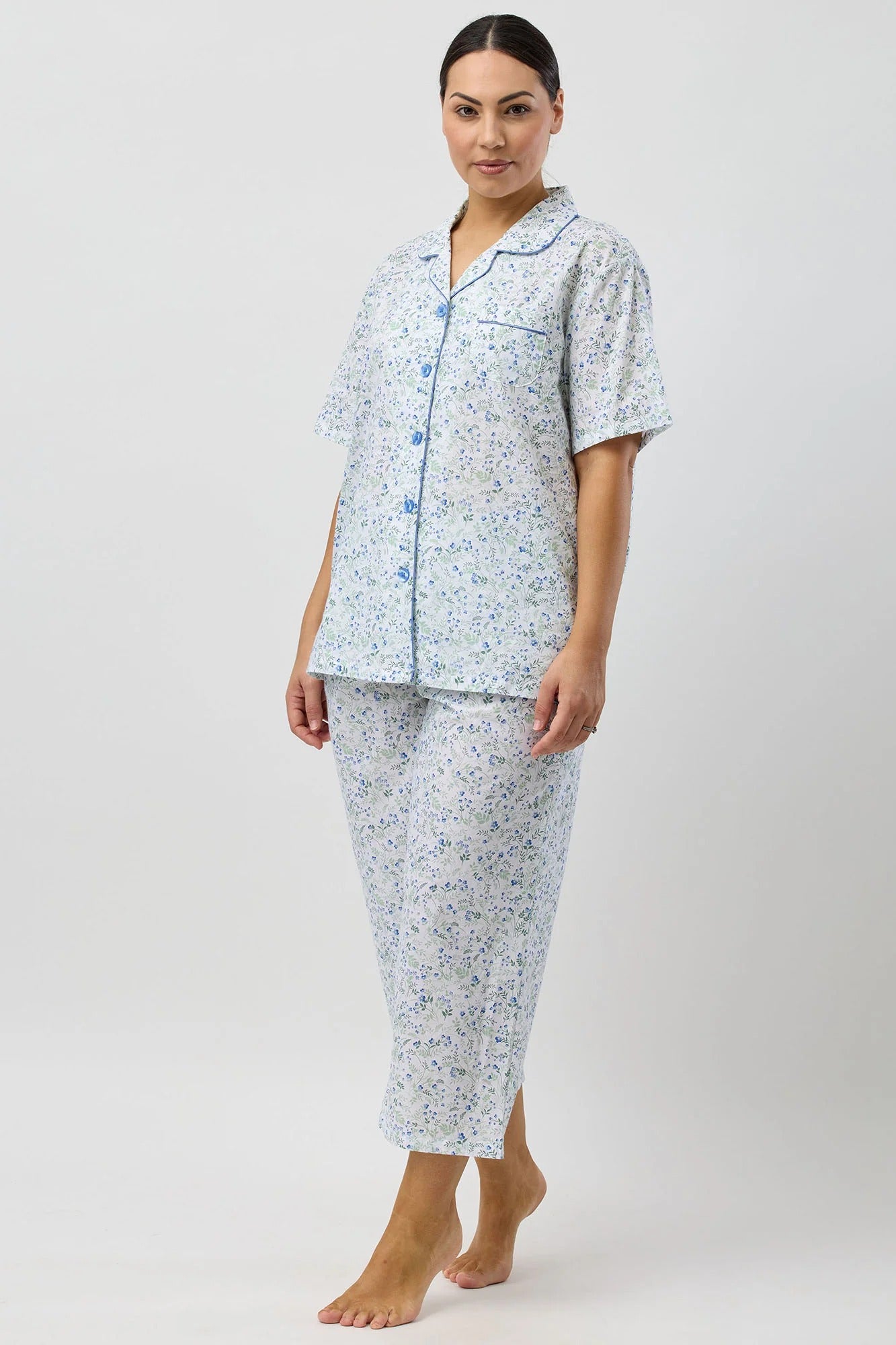 Pansies 7/8 Pyjama Set