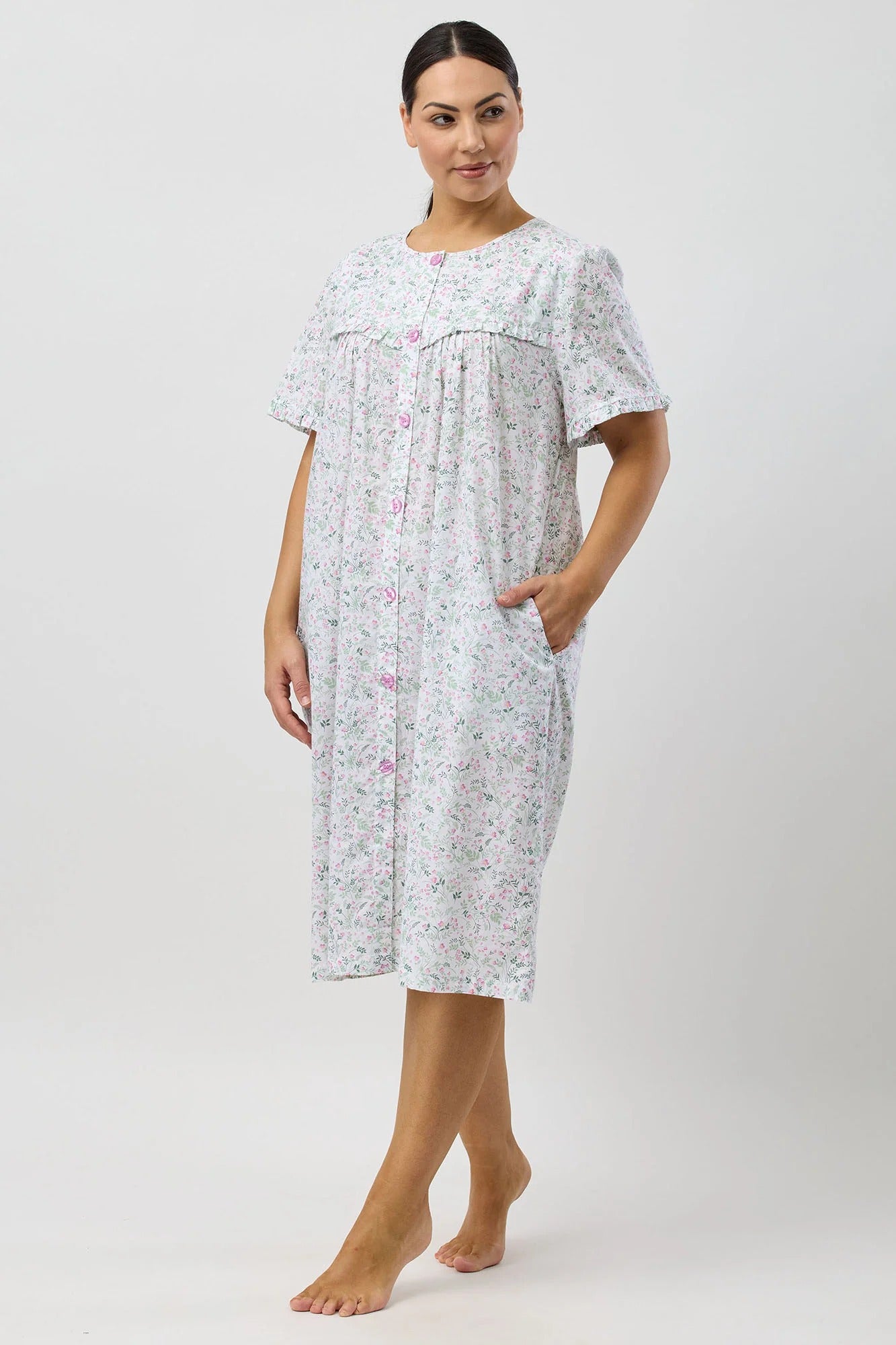 Pansies Brunch Coat