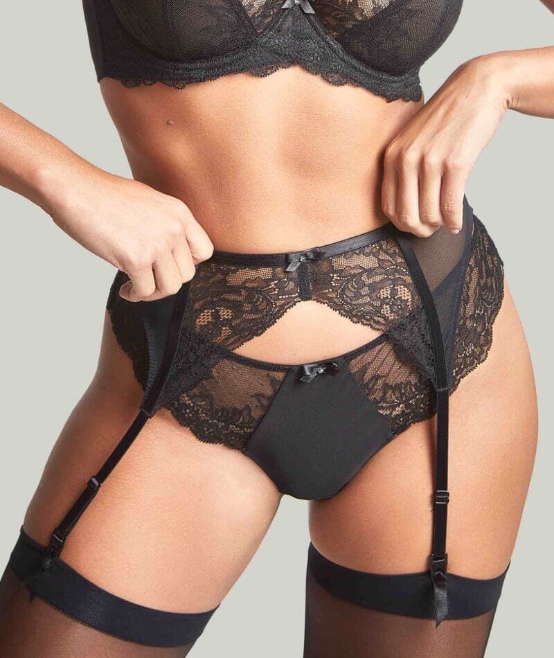 Women Sexy Bra and G-String Thong Set Lingerie With Suspender Belts, Shop  Today. Get it Tomorrow!