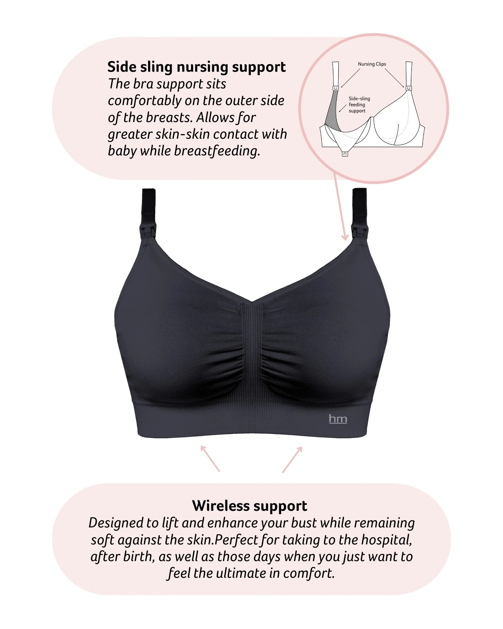 My Necessity Seamless Nursing Bra (Regular)