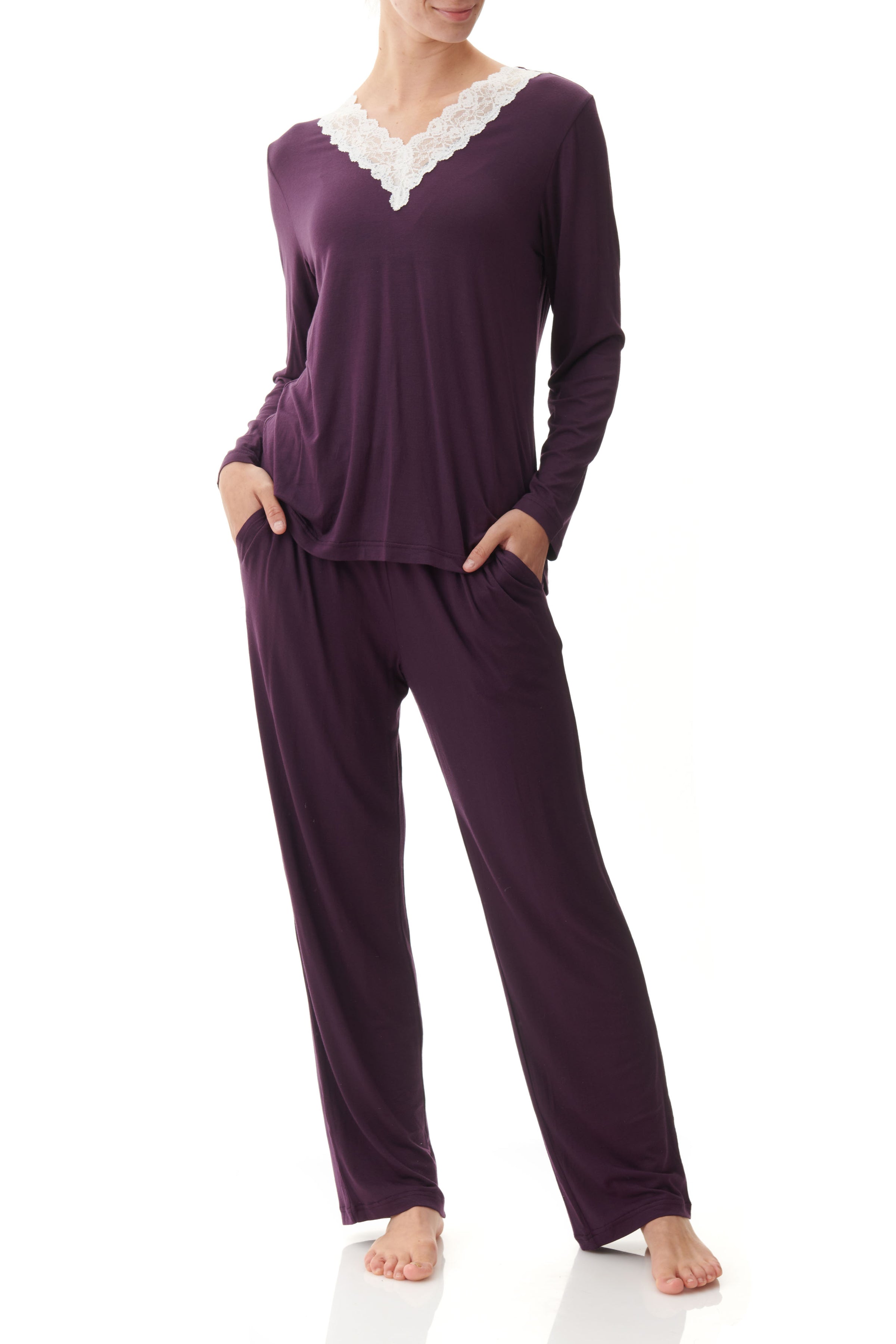 Long Pyjama | Women's PJ's | Givoni Sleepwear | Illusions Lingerie