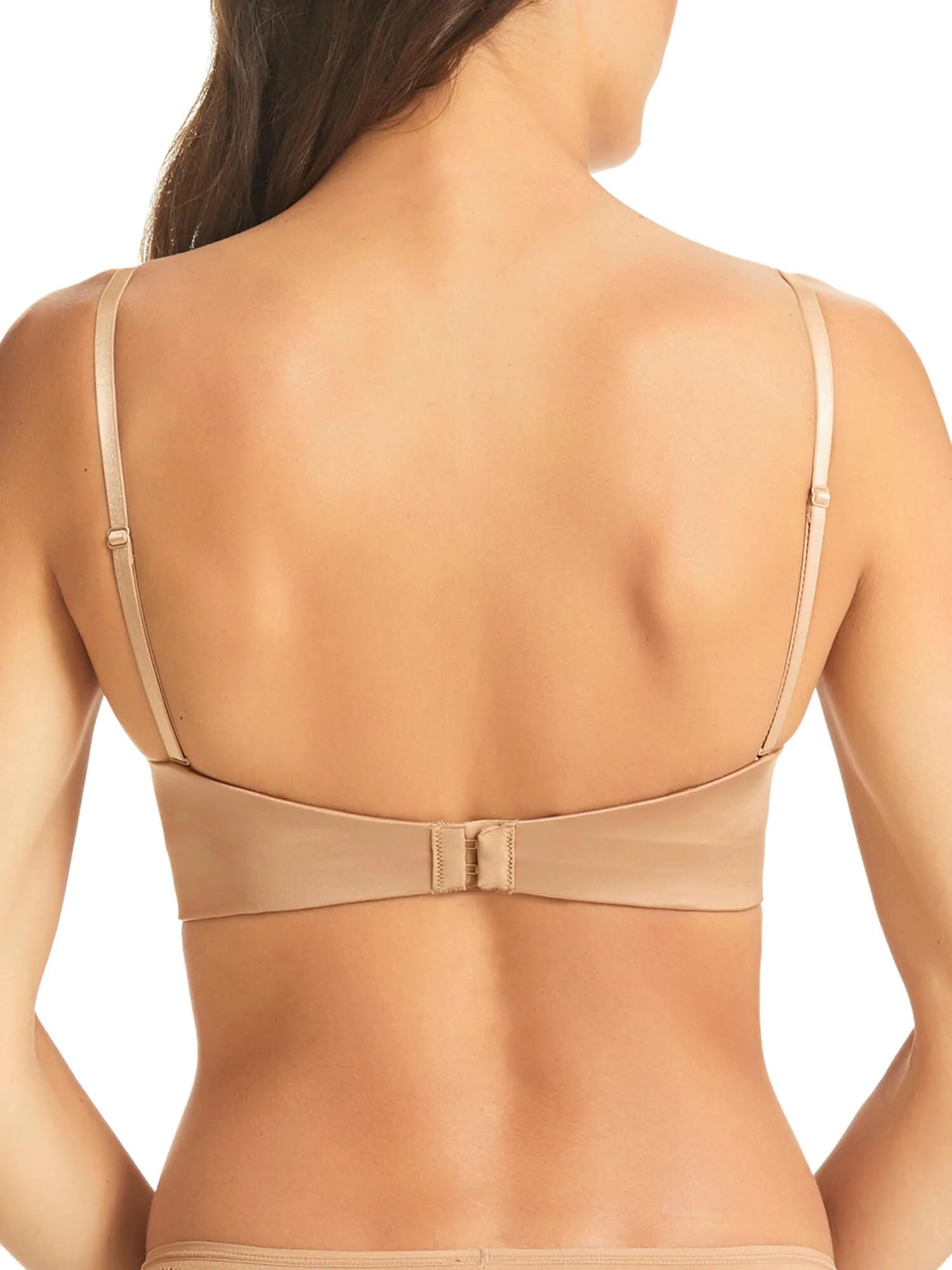 Black Low Back Strapless Bra Chest Shaper Strapless Bra Women Backless