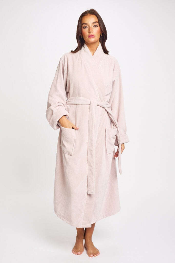 Cotton Plush Robe