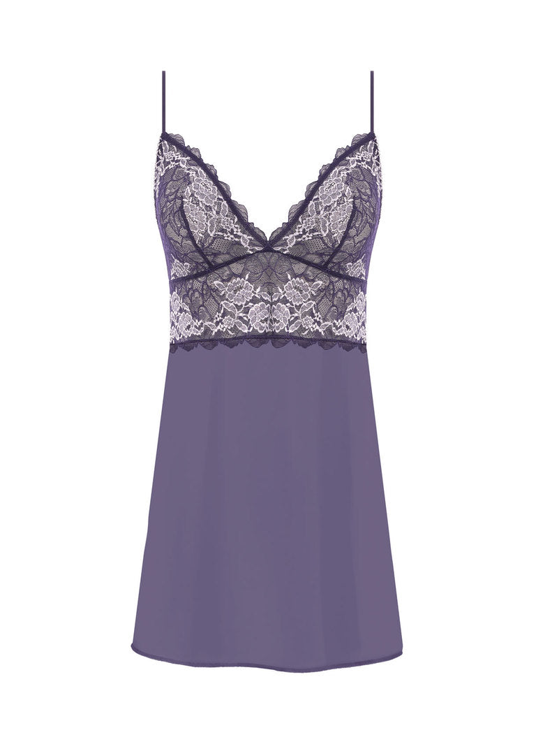 Wacoal Lace Perfection Chemise Grey, WE135009CHL