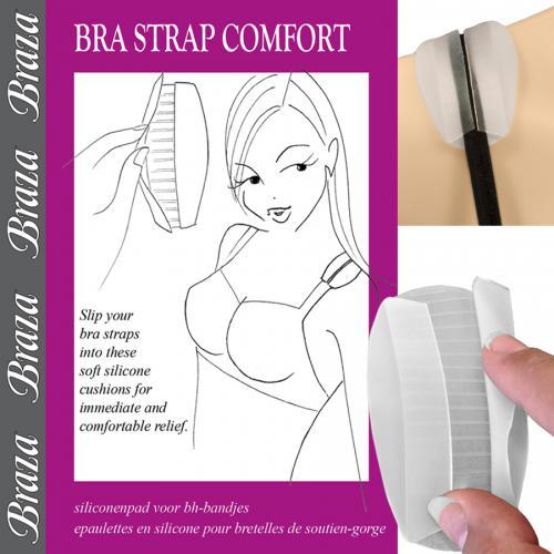 Braza Bra Strap Comfort BSTRAPC - Accessories Clear / One Size  Available at Illusions Lingerie