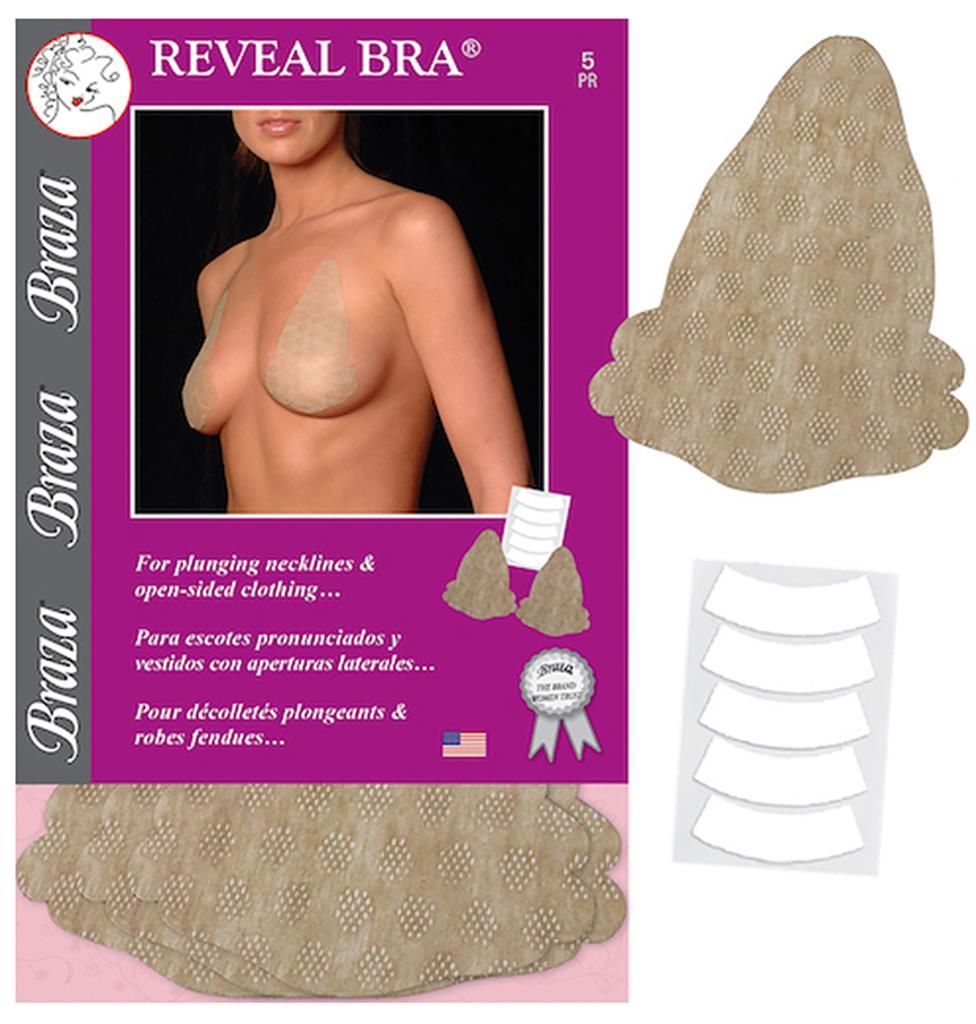 Braza Reveal Bra REVEAL - Adhesives Nude / One Size  Available at Illusions Lingerie
