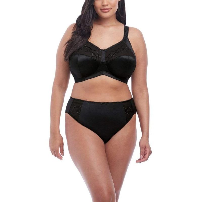 Cate Black Soft Cup Bra from Elomi