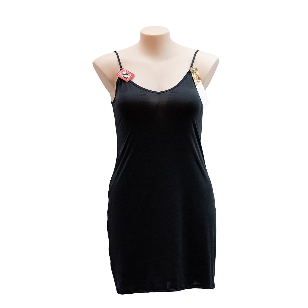 Essence Reversible Shoestring Full Slip 976SL - Dresses & Slips Black / 10 / S  Available at Illusions Lingerie