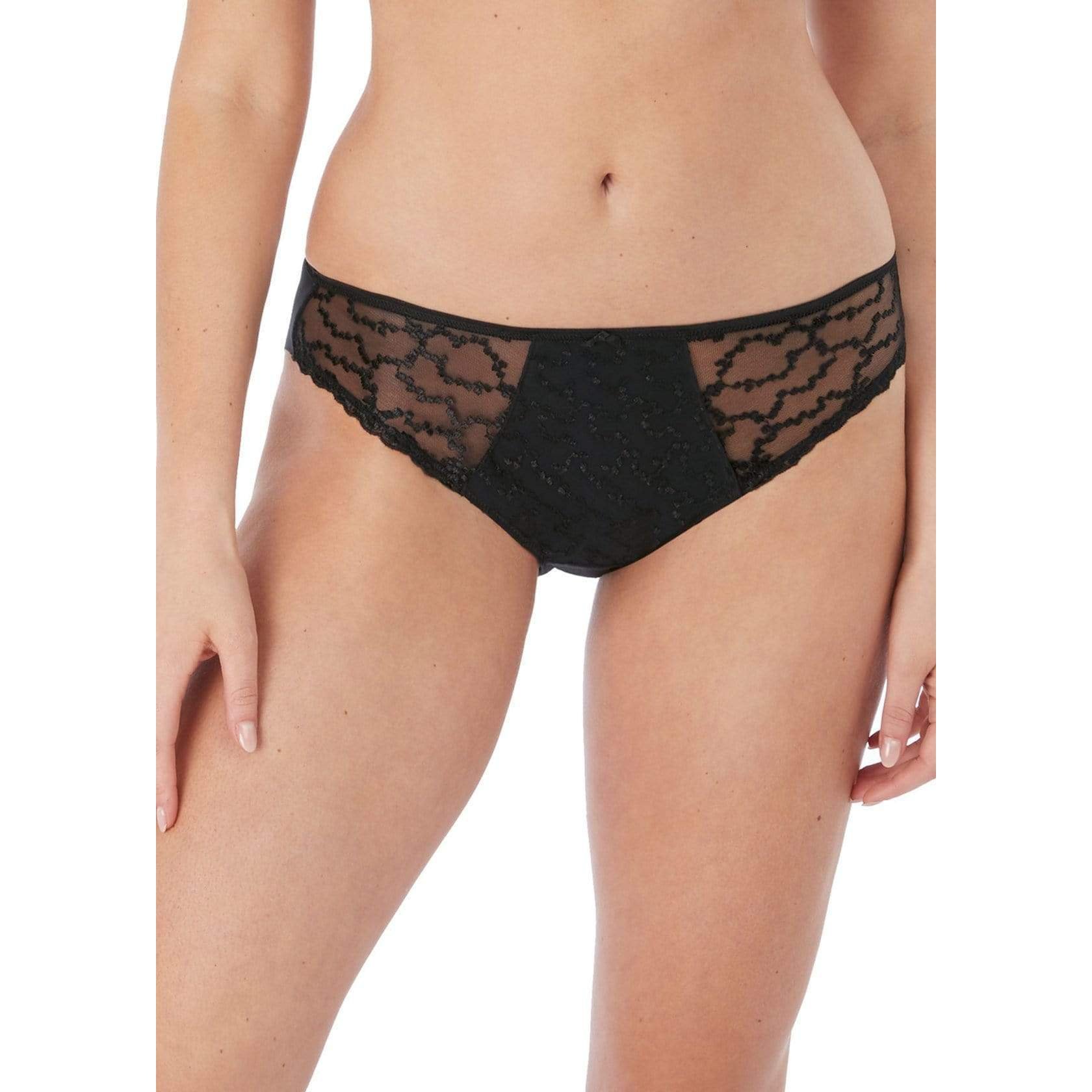 Fantasie Ana FL6705BLK - Briefs Black / 10 / S  Available at Illusions Lingerie