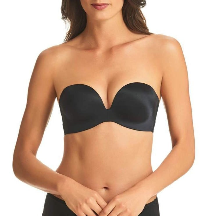 Fine lines Bra 10A / Black Refined Wireless from Illusions Lingerie in Melbourne