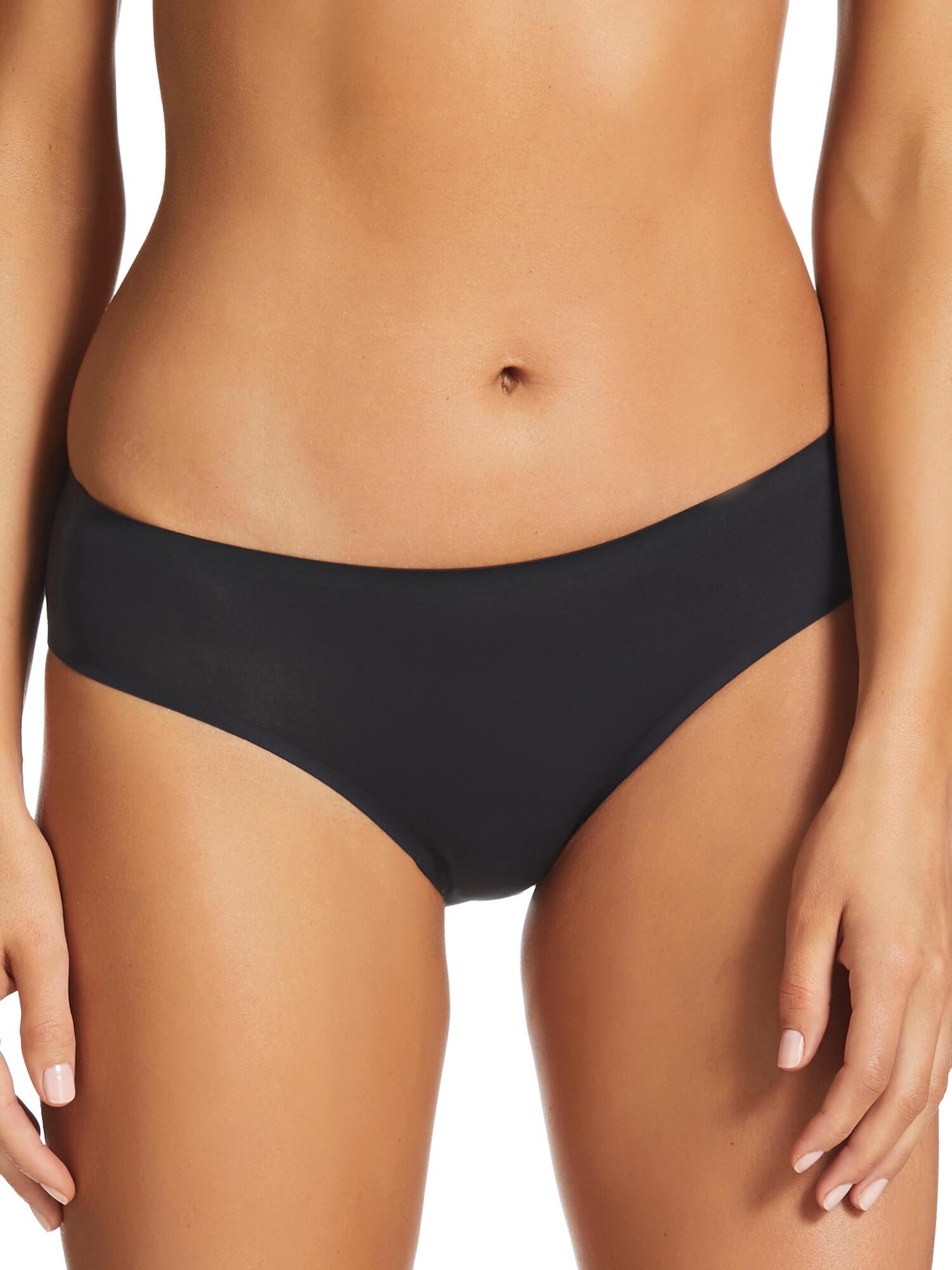 Fine lines Invisibles Bikini IV041 - Briefs Black / One Size  Available at Illusions Lingerie