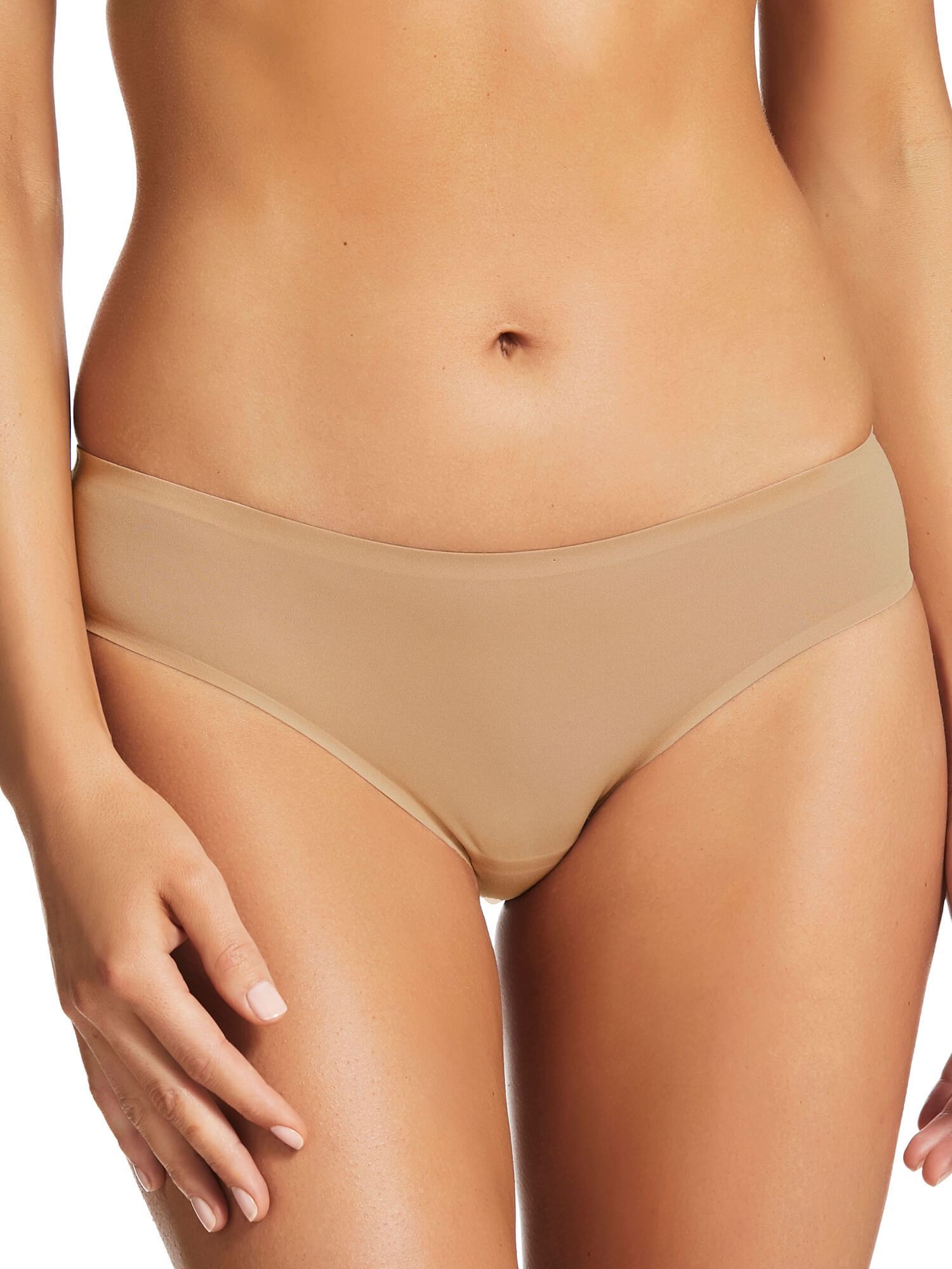 Fine lines Invisibles Bikini IV041 - Briefs Nude / One Size  Available at Illusions Lingerie