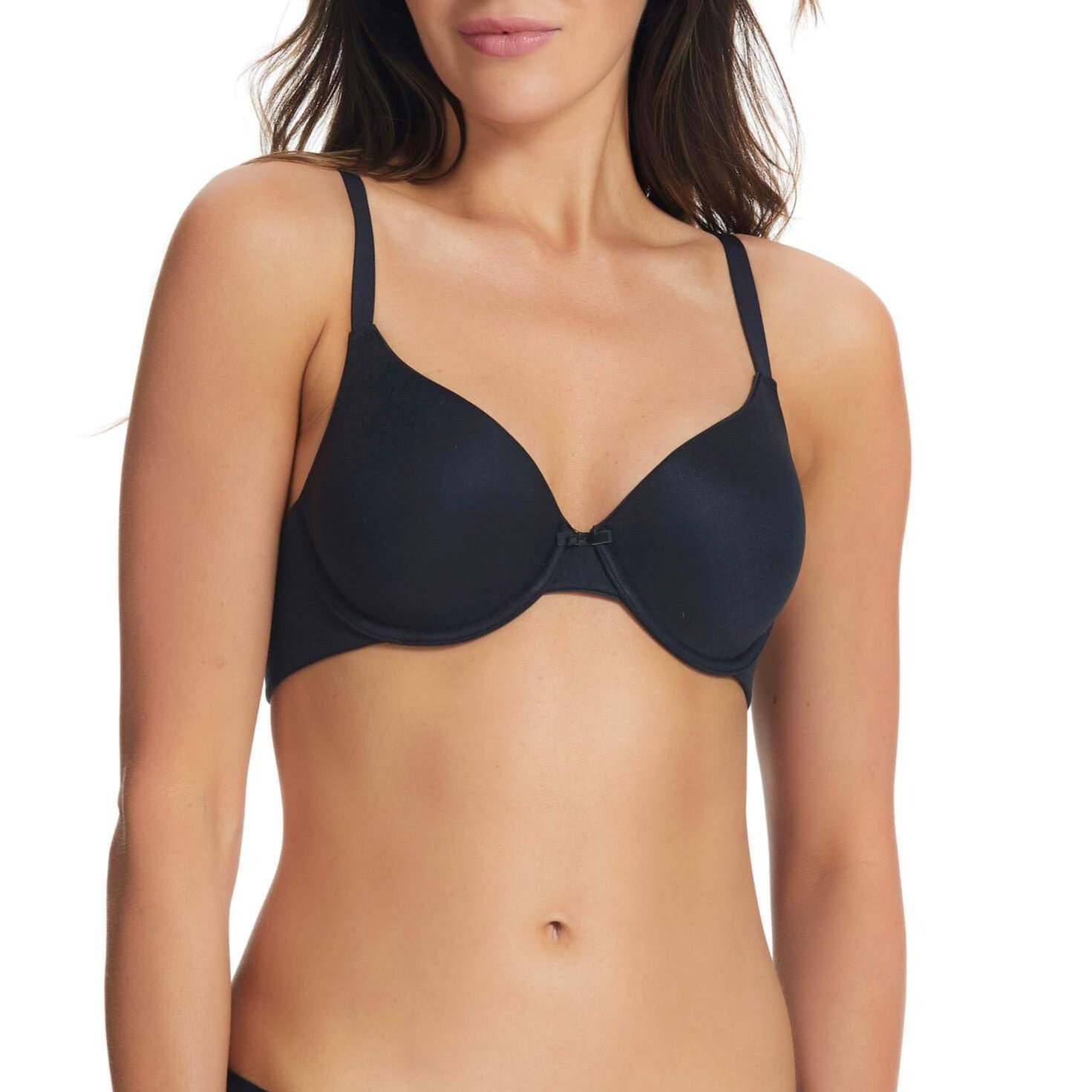 Fine lines Memory Full Coverage MM033 - Underwire Bra Black / 12B  Available at Illusions Lingerie