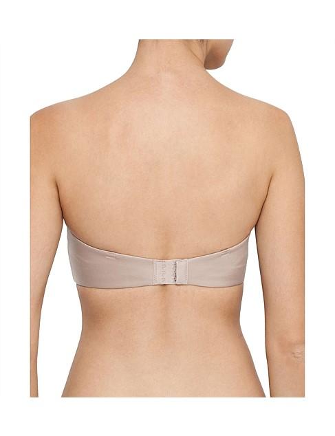 Fine lines Pure Elegance Satin - Strapless Underwire Clearance Bra  Available at Illusions Lingerie