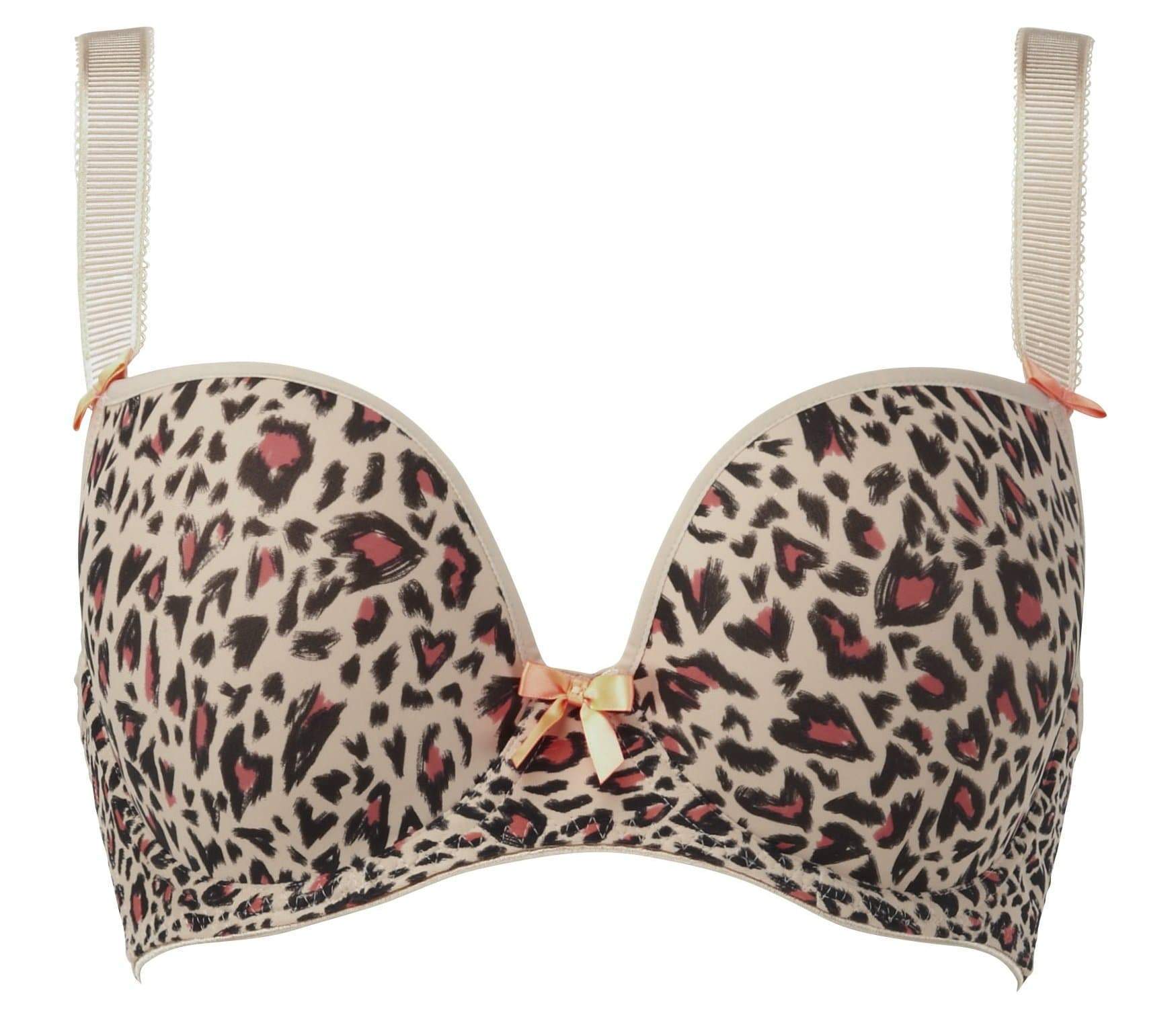 Freya Deco Underwire Moulded Plunge - Underwire Clearance Bra  Available at Illusions Lingerie