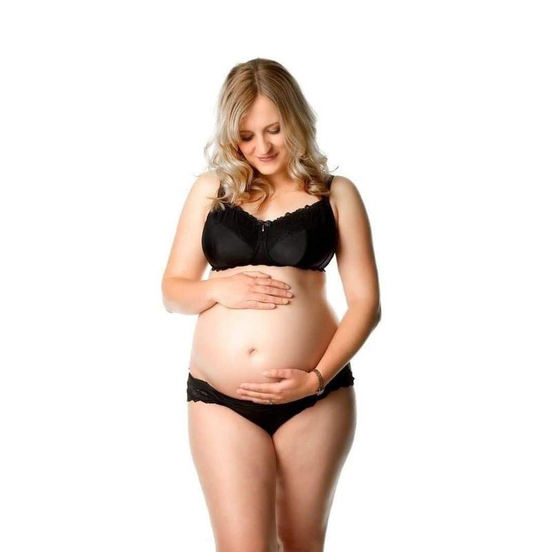 Pregnancy Clothes Adjustable Bra Maternity Pregnant Women's Breastfeeding  Underwear Maternity Thongs Women (Navy, 85)
