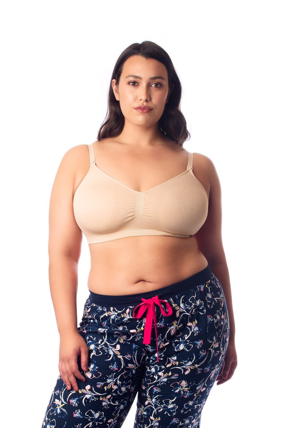 Hot Milk My Necessity - Full Cup MNF - Maternity Wirefree Bra Frappe / Small  Available at Illusions Lingerie