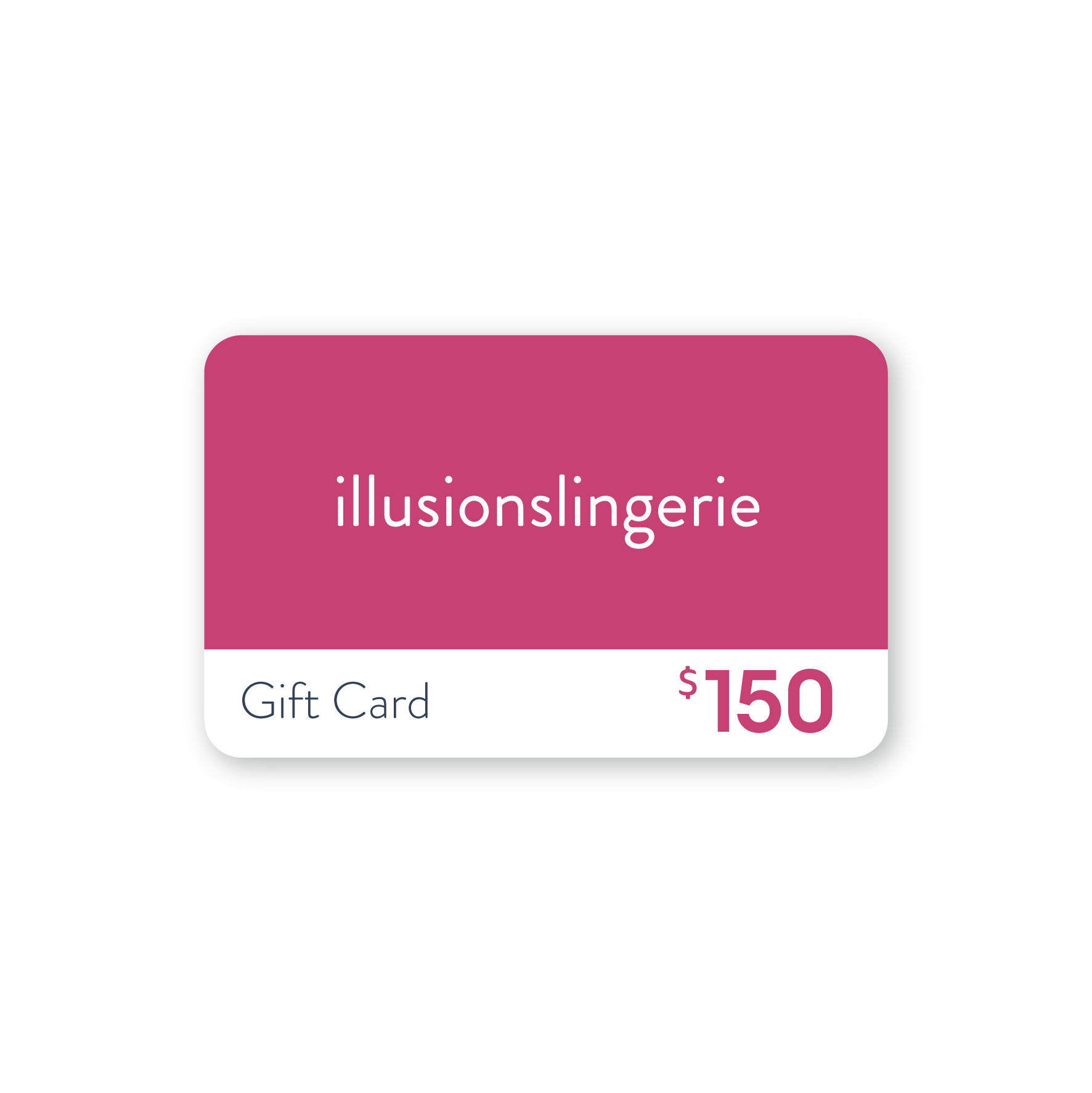 Illusions Lingerie Gift Card $150 Digital Gift Card - Illusions Lingerie from Illusions Lingerie in Melbourne