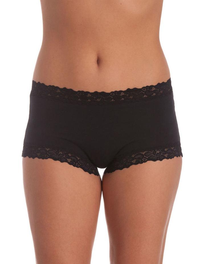 Jockey Parisienne Cotton Full Brief WWKP - Briefs Black / 10 / S  Available at Illusions Lingerie