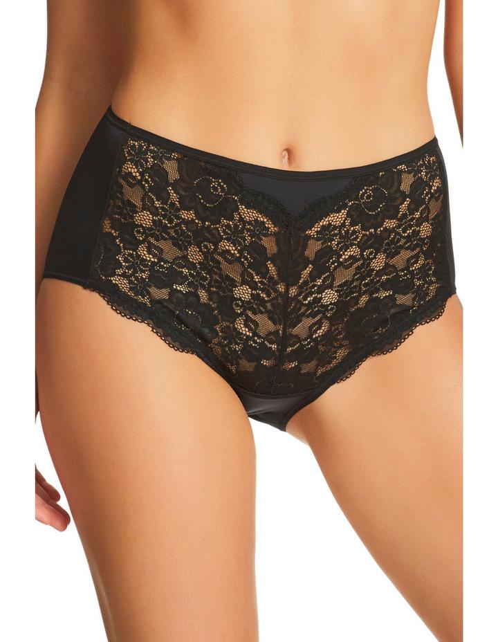 Kayser Helen Microfibre High Cut 19MFB465 - Briefs Black / 10 / S  Available at Illusions Lingerie