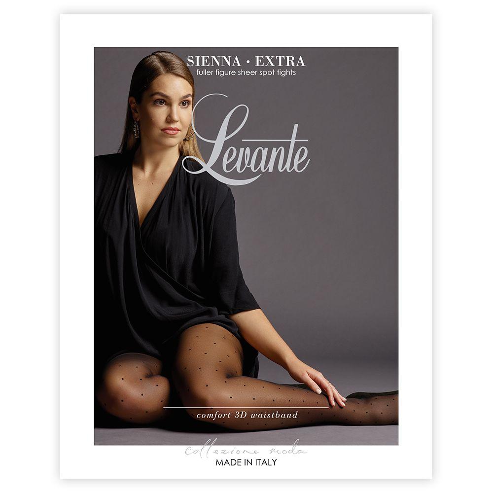 Levante Sienna Tight - Extra LESIFFTI - Pantyhose Nero / Extra 1  Available at Illusions Lingerie
