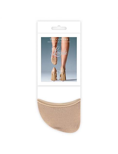 Levante Toe Covers - 2 Pack TOECO - Knee Highs Nero / One Size  Available at Illusions Lingerie