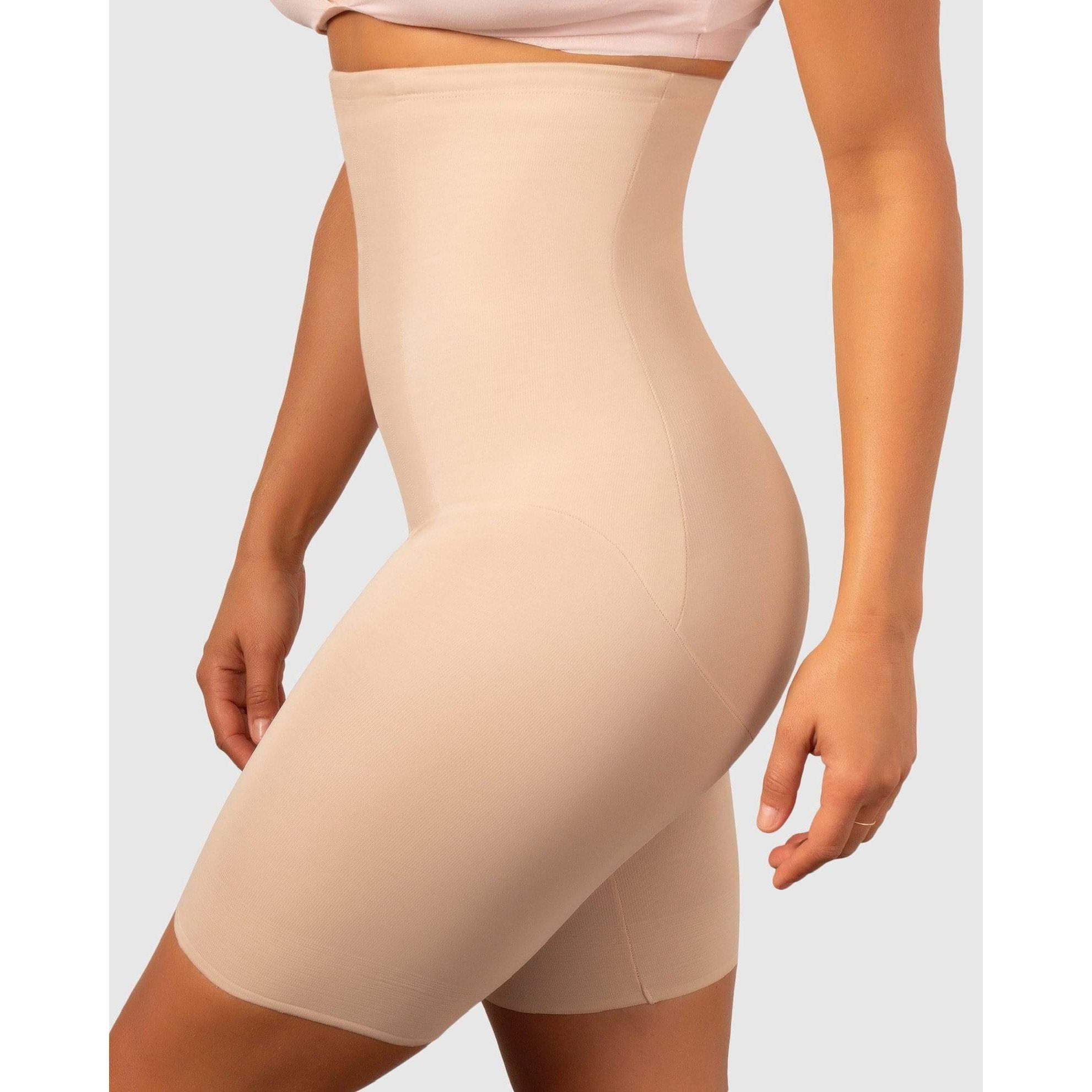 Miraclesuit Shapewear 10 / S / Nude Hi Waist Long Leg from Illusions Lingerie in Melbourne